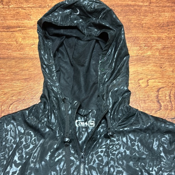 NWT XS ZYIA Leopard Print Bomber Jacket - Picture 3 of 7